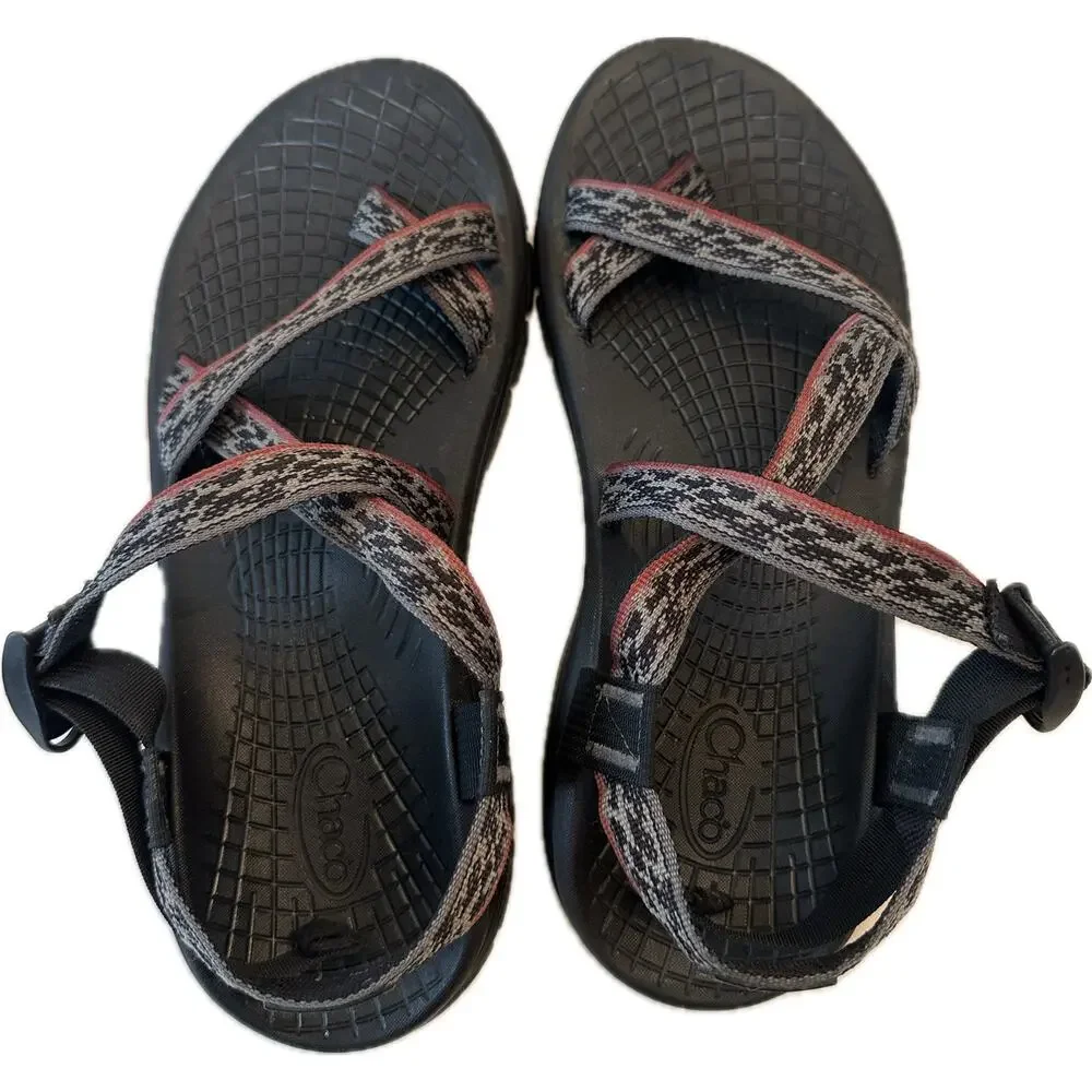 Men’s Chaco Z/1 Classic Black Gray Adjustable Sandals Size 13